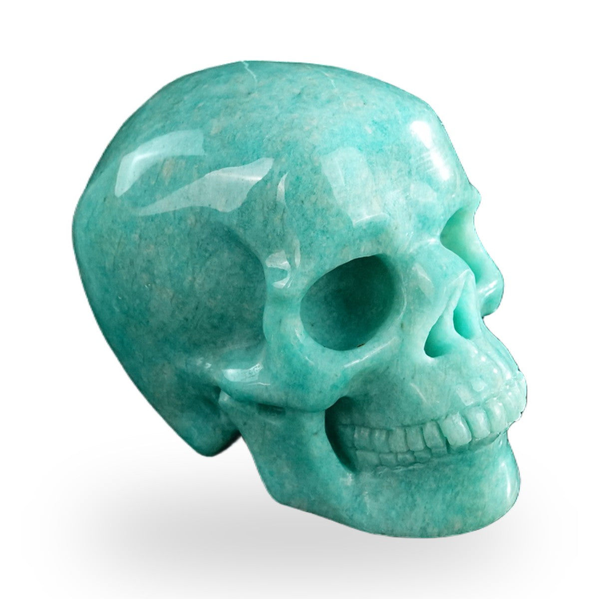 Amazonite crystal skull 3" SKH30AA02 photo 4