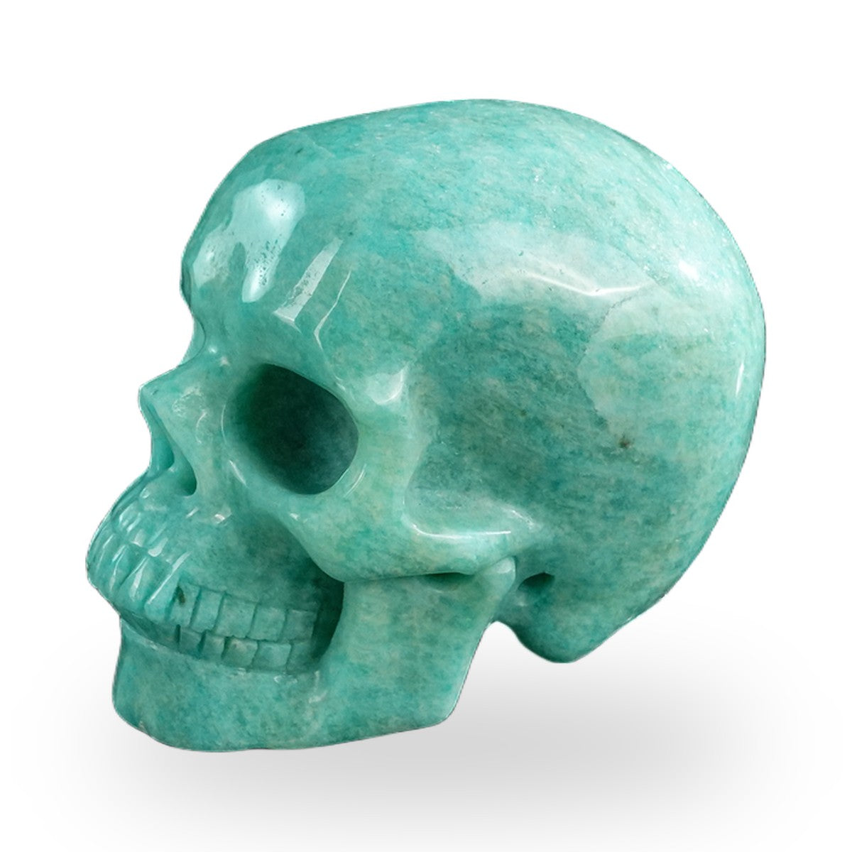 Amazonite crystal skull 3" SKH30AA03 photo 8