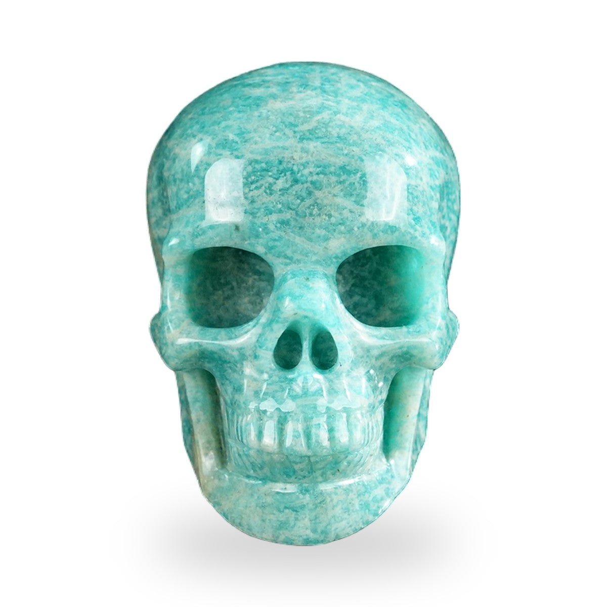 Amazonite crystal skull 3" SKH30AA05 photo 1