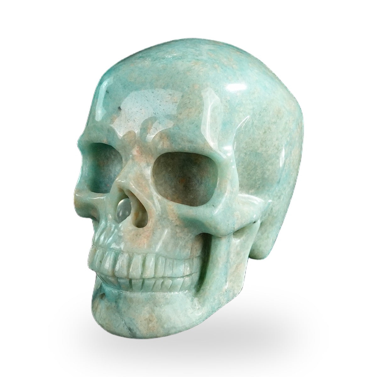Amazonite crystal skull 3" SKH30AA06 photo 3