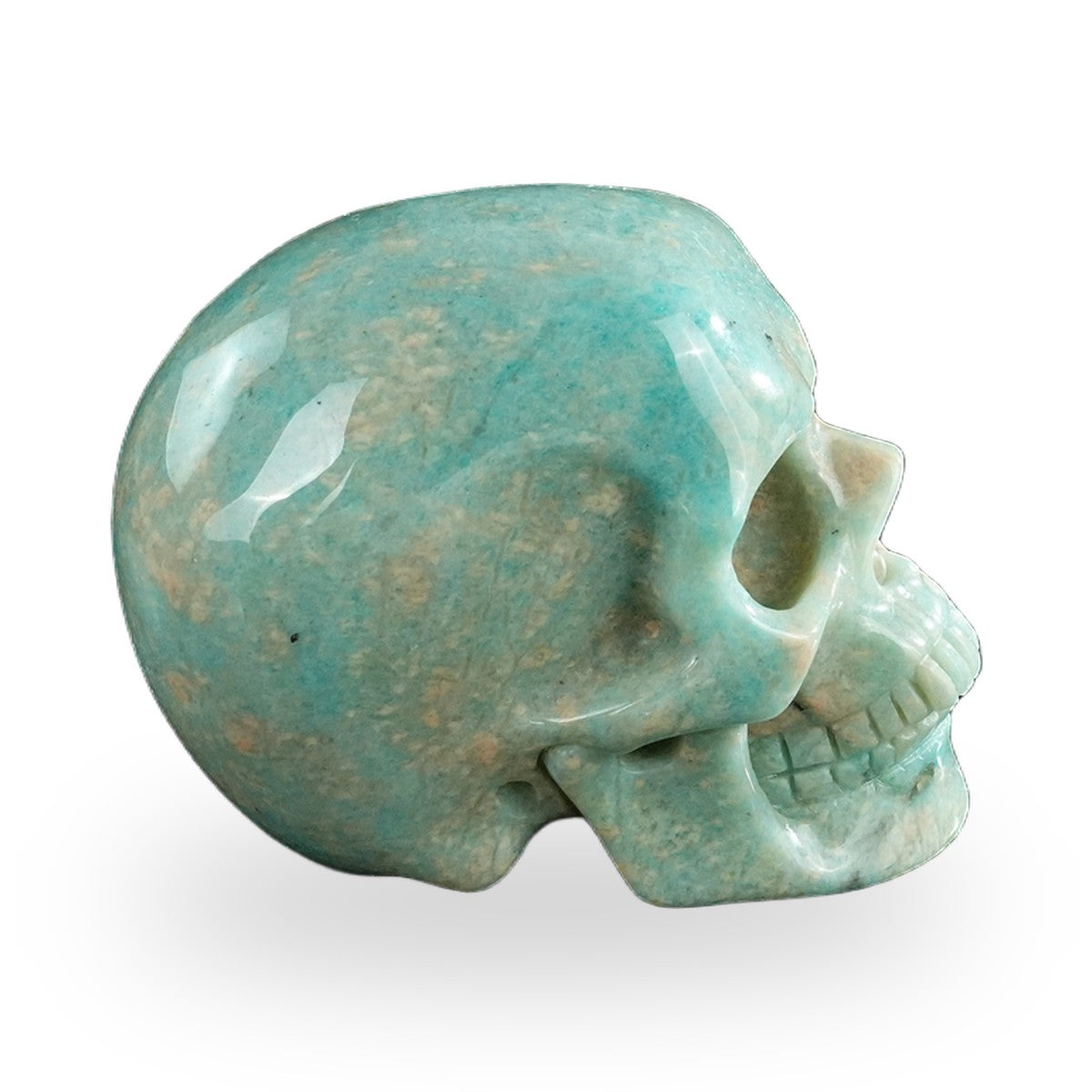 Amazonite crystal skull 3" SKH30AA06 photo 6