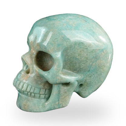 Amazonite crystal skull 3" SKH30AA06 photo 8
