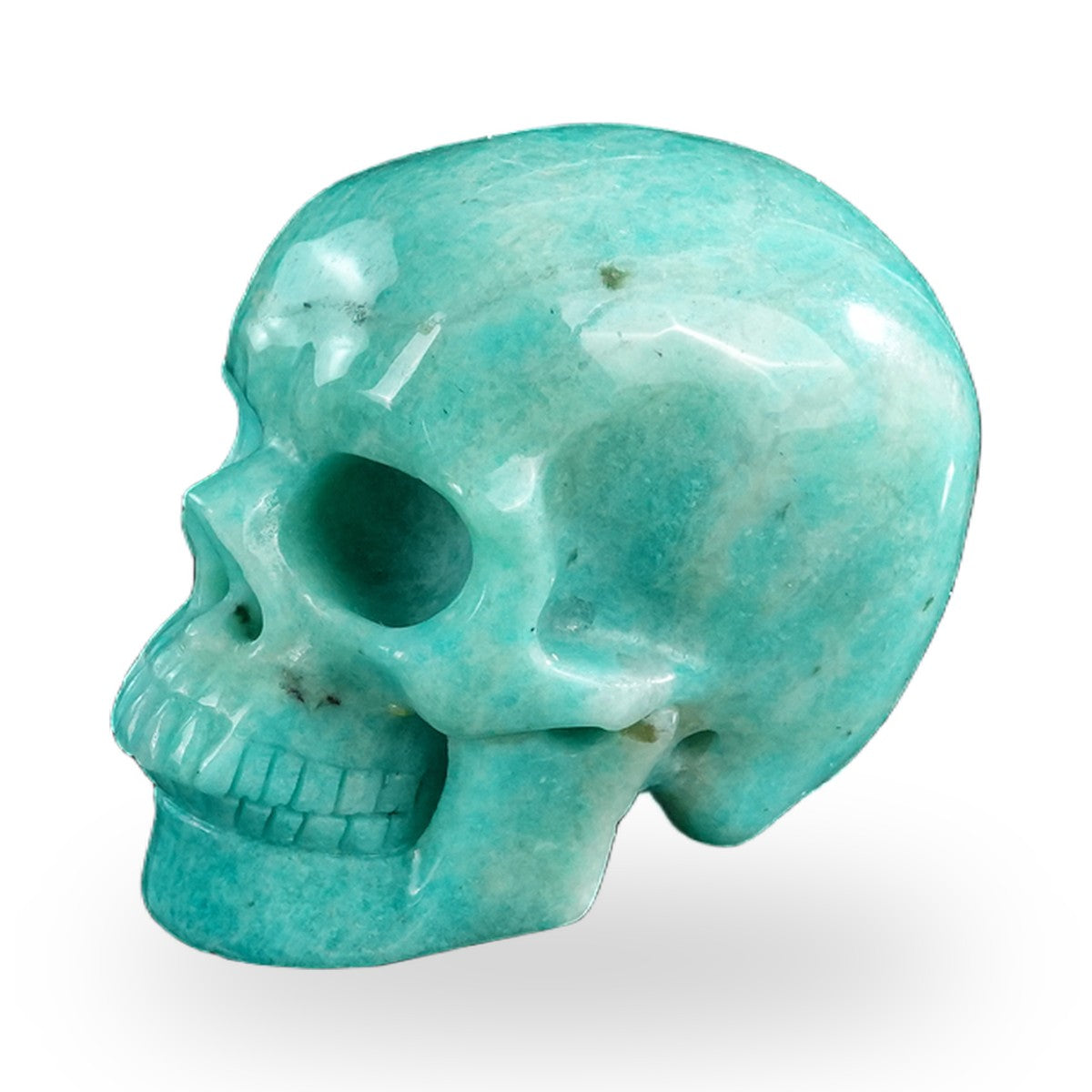 Amazonite crystal skull 3" SKH30AA07 photo 7