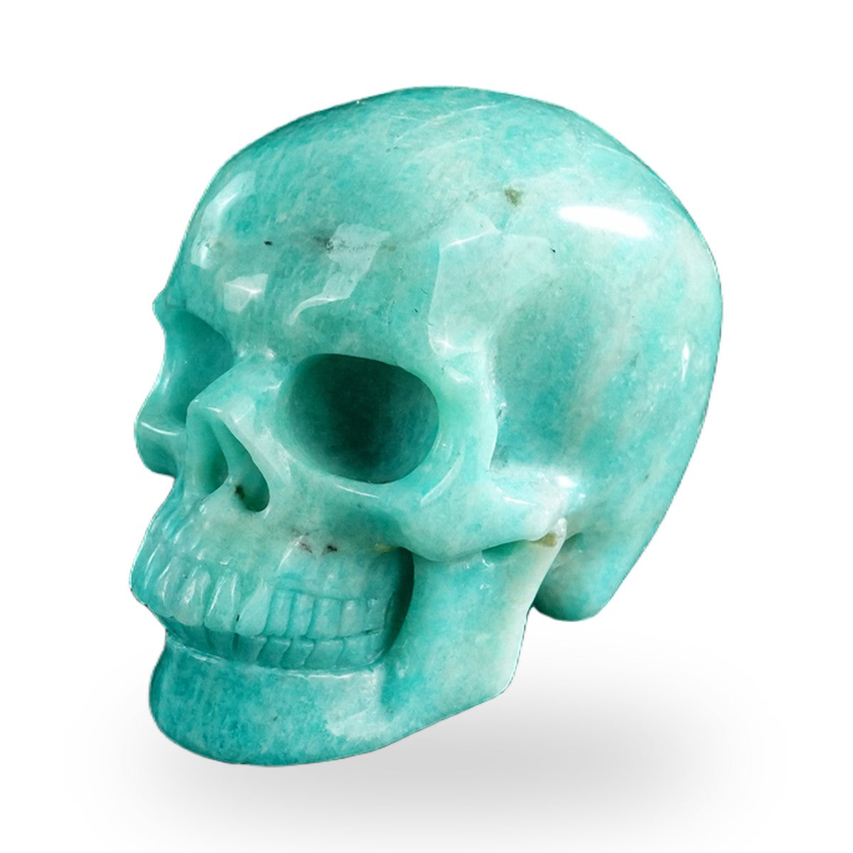 Amazonite crystal skull 3" SKH30AA07 photo 8