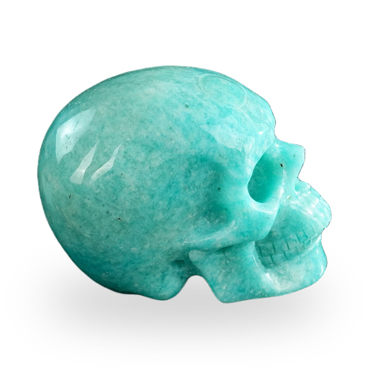 Amazonite crystal skull 3" SKH30AA08 photo 6