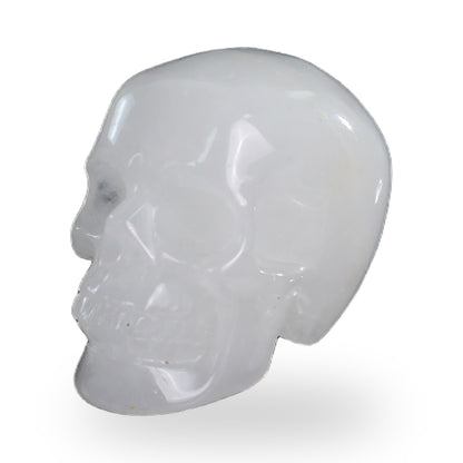 Angolan Quartz crystal skull 2.2" hand carved view 9