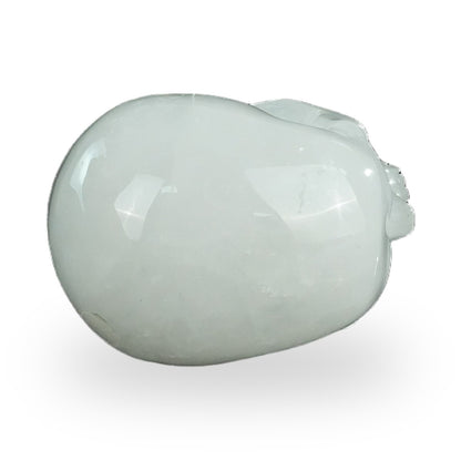 Angolan Quartz crystal skull 4.5" SKH45AQ01 view 7
