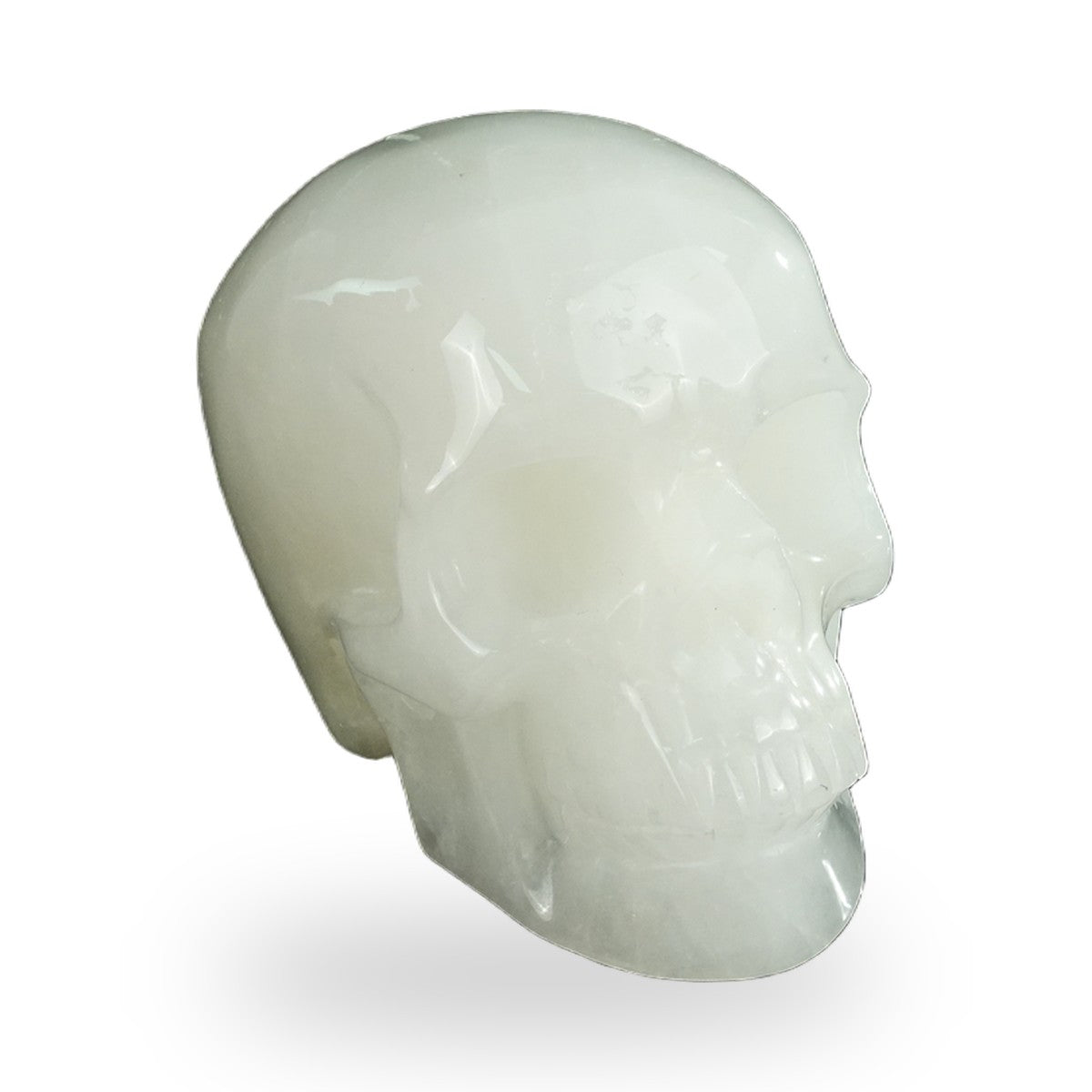 Angolan Quartz crystal skull 4.5" SKH45AQ02 photo 3