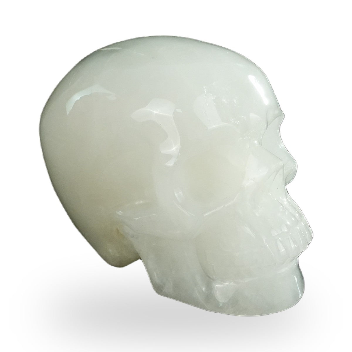 Angolan Quartz crystal skull 4.5" SKH45AQ02 photo 4