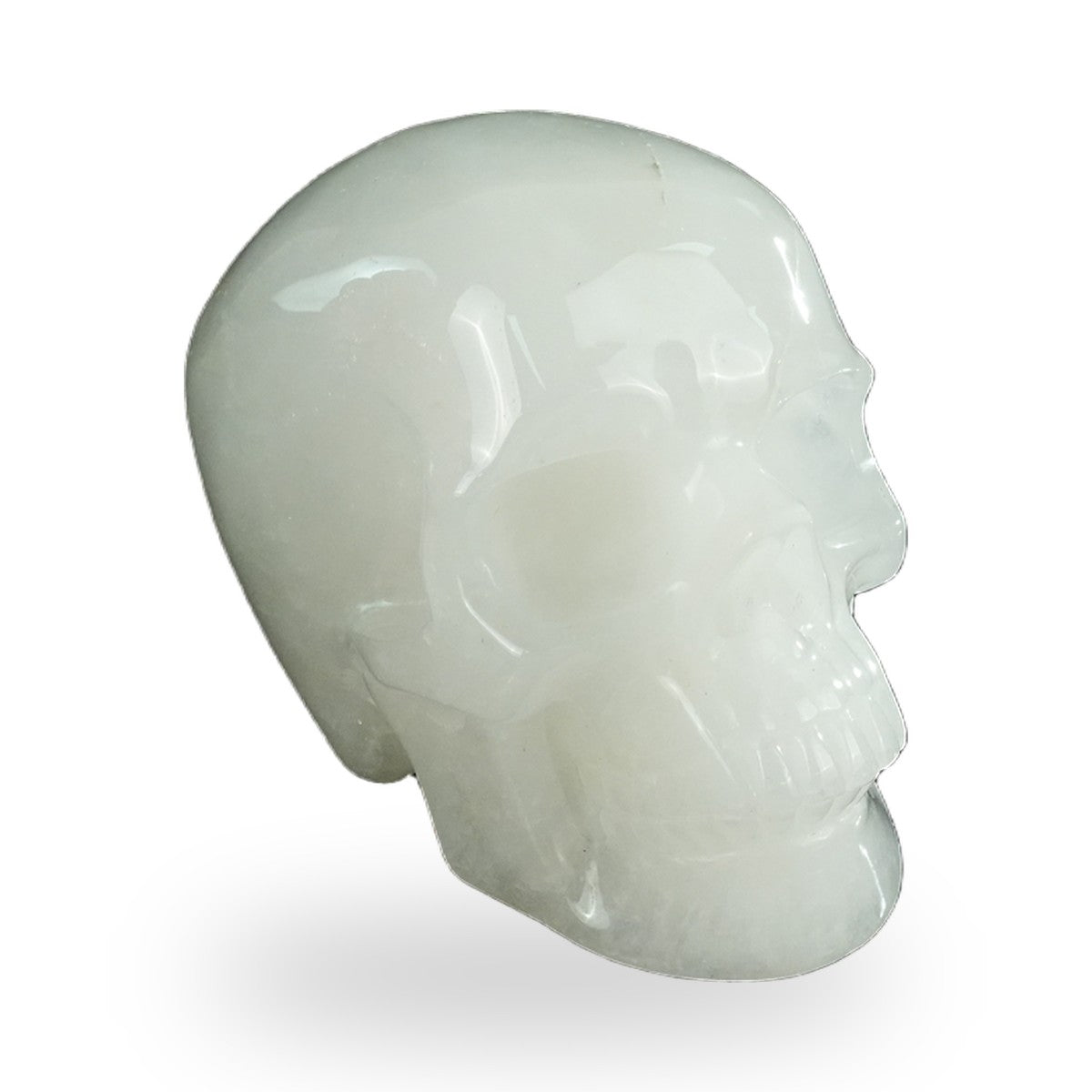 Angolan Quartz crystal skull 4.5" SKH45AQ03 photo 3