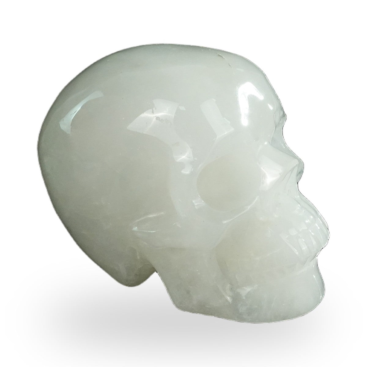 Angolan Quartz crystal skull 4.5" SKH45AQ03 photo 4