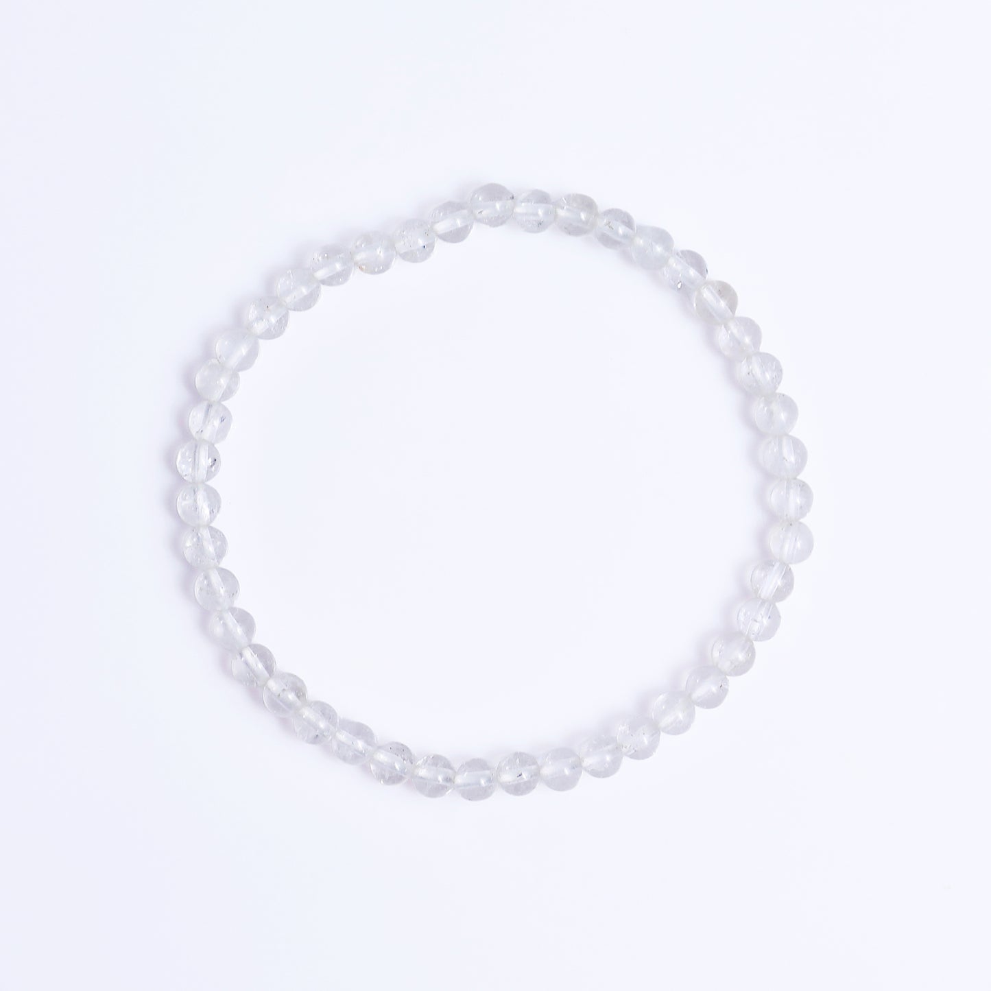 Natural Angolan Quartz Beads Bracelet,Healing Energy Bracelet,Handcrafted Gift