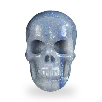 Blue Aventurine crystal skull 2.2" SKH20BA01 hand carved gemstone