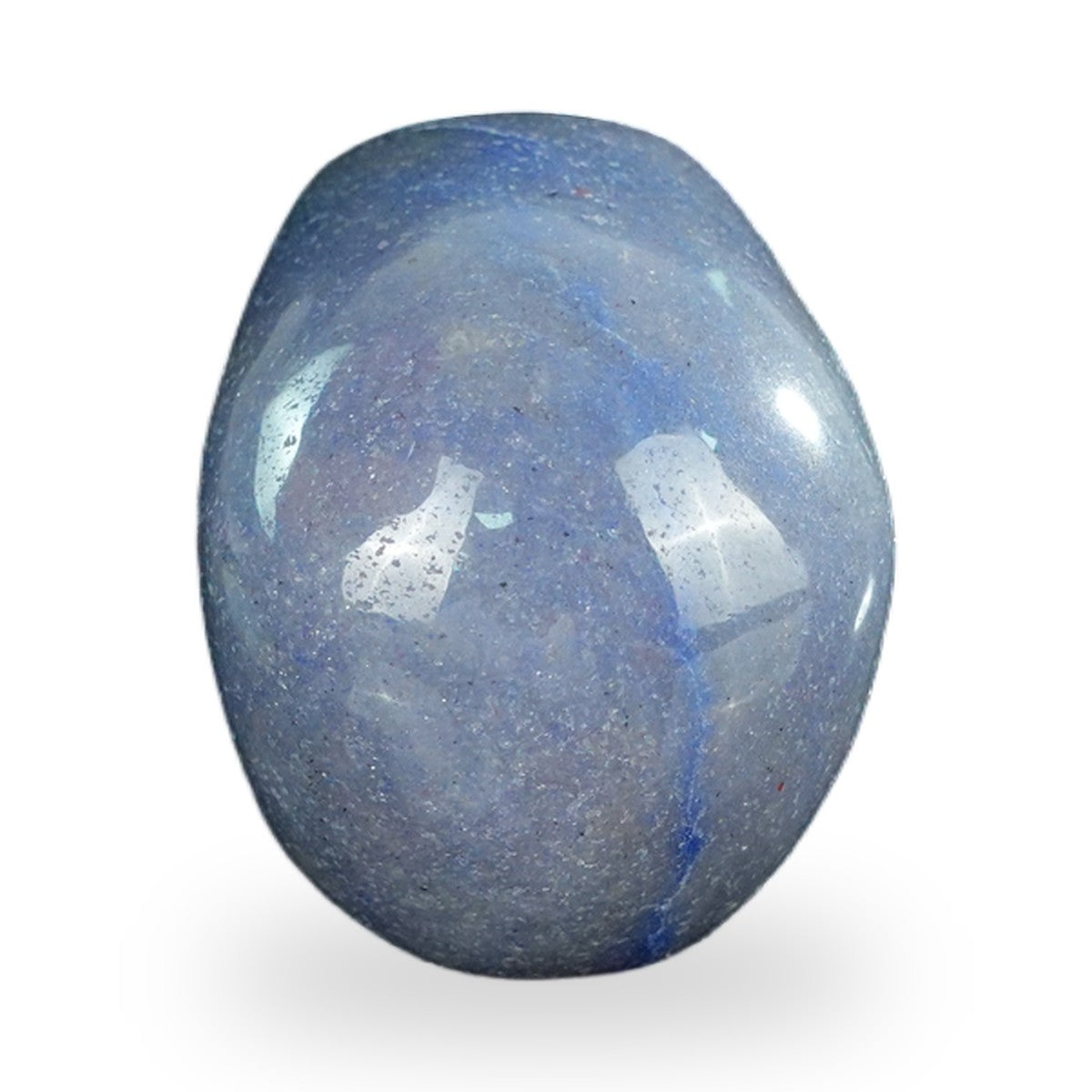 Blue Aventurine crystal skull 2.2" SKH20BA01 view 5