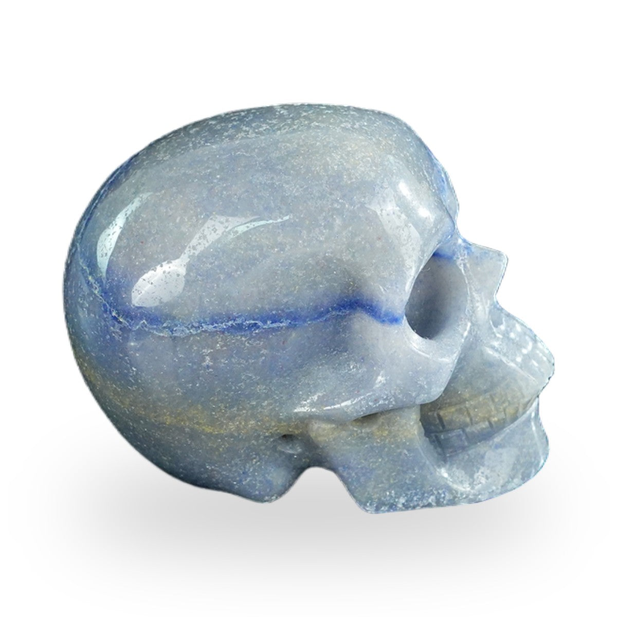 Blue Aventurine crystal skull 2.2" SKH20BA02 photo 5
