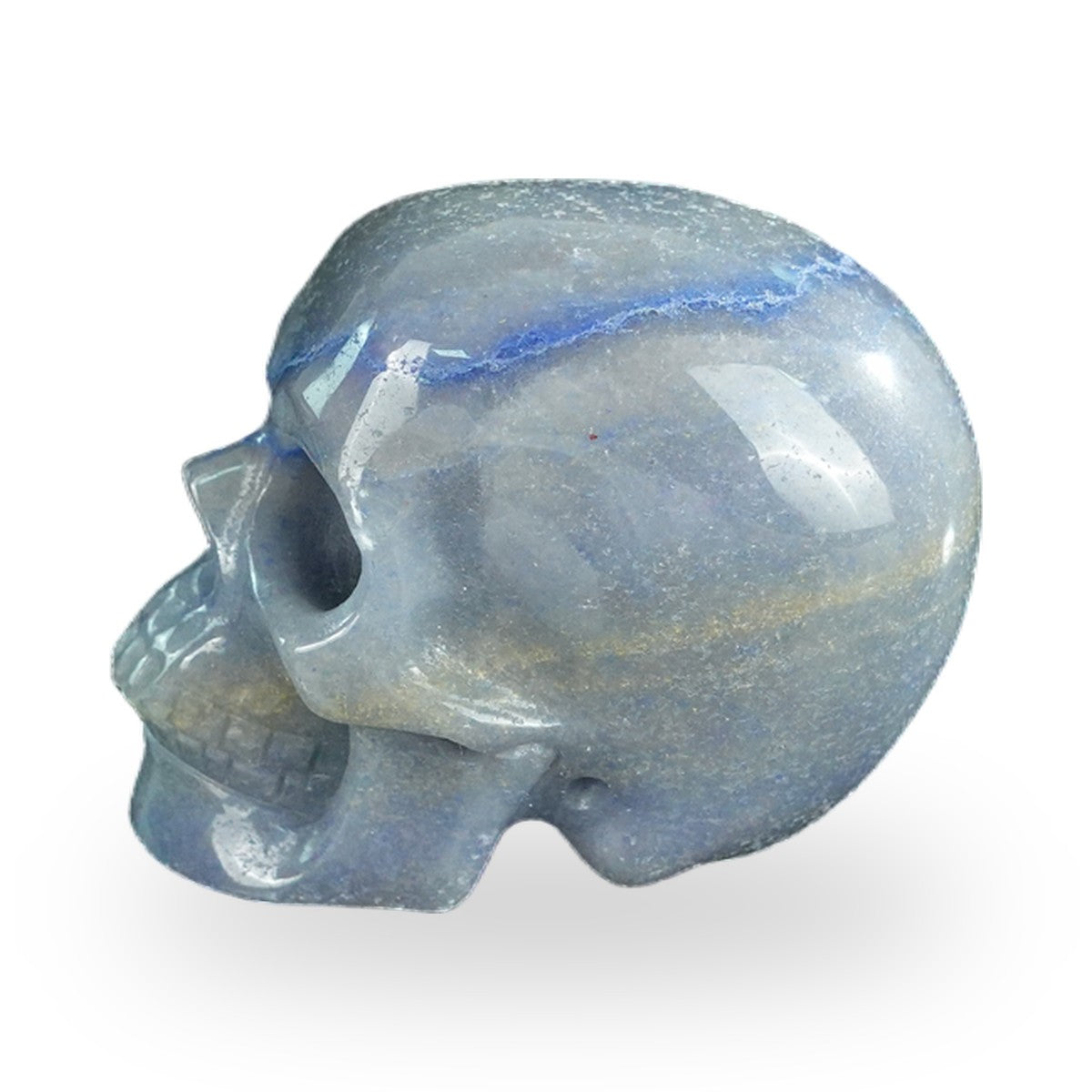 Blue Aventurine crystal skull 2.2" SKH20BA02 photo 7