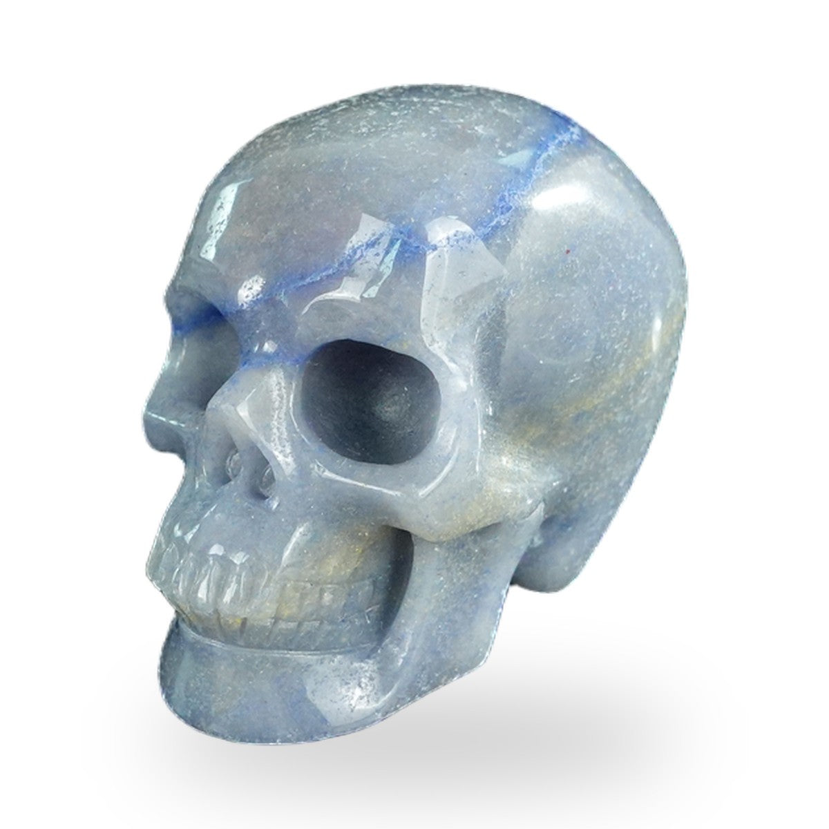 Blue Aventurine crystal skull 2.2" SKH20BA02 photo 8