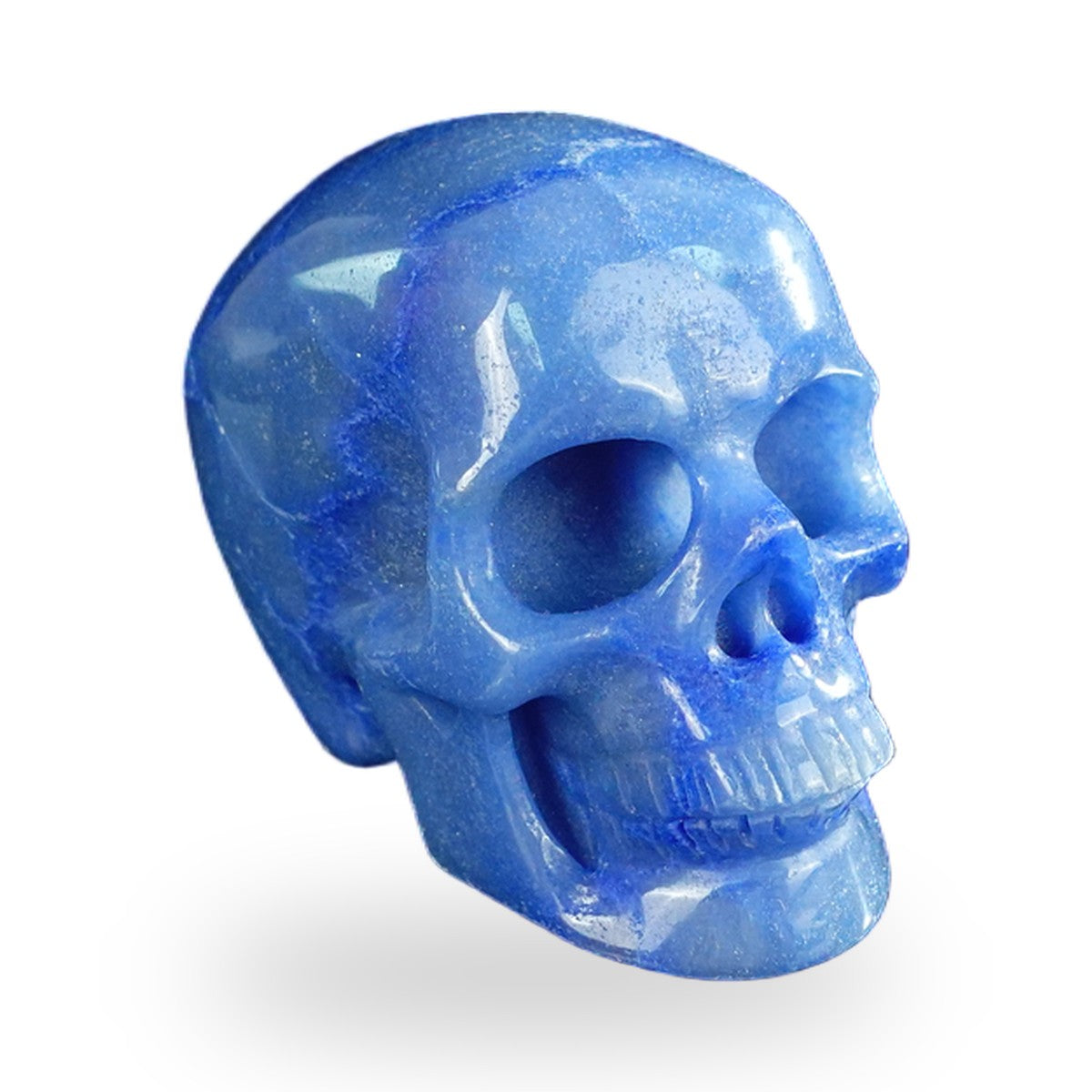 Blue Aventurine crystal skull 2.2" SKH20BA03 photo 2