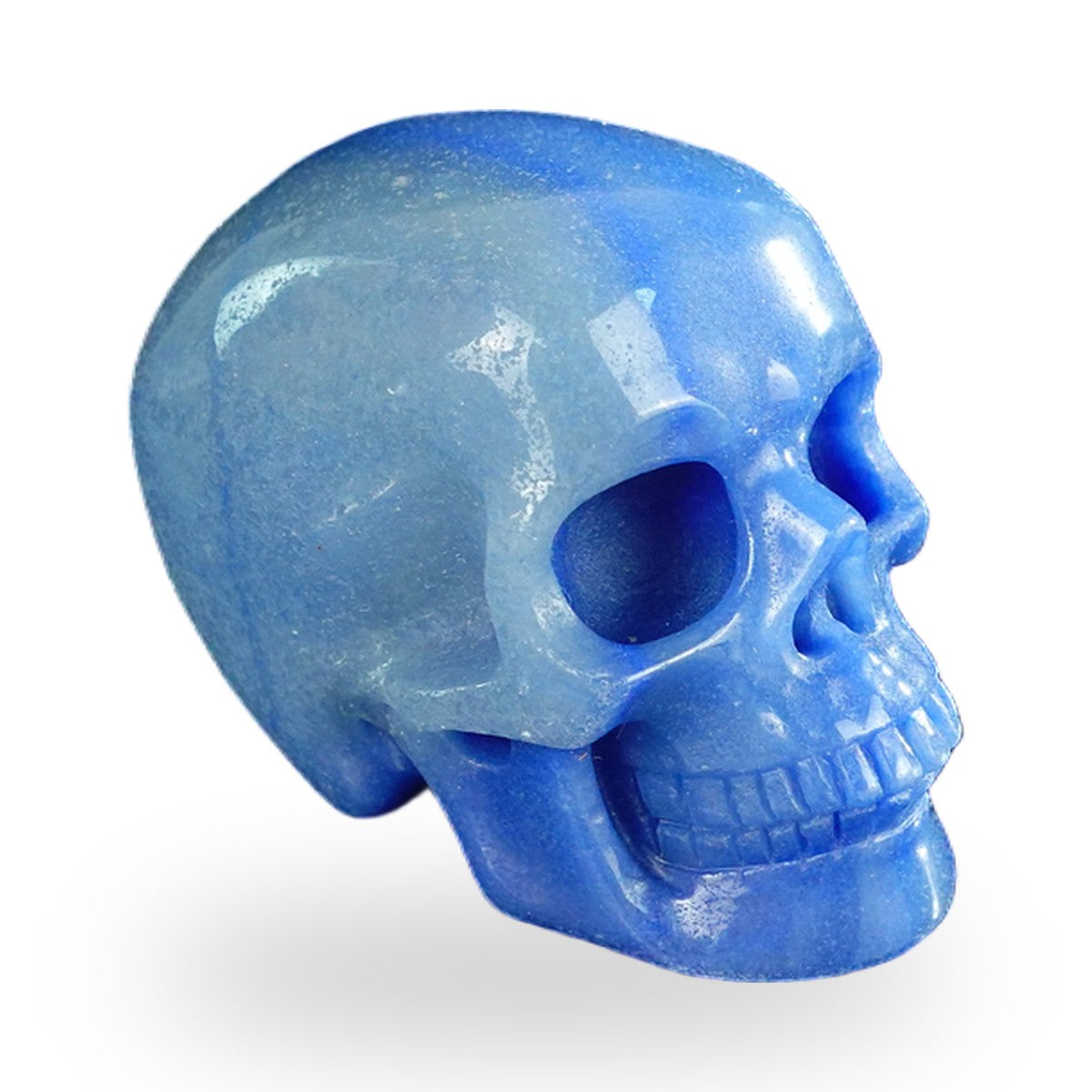 Blue Aventurine crystal skull 2.2" SKH20BA05 photo 3
