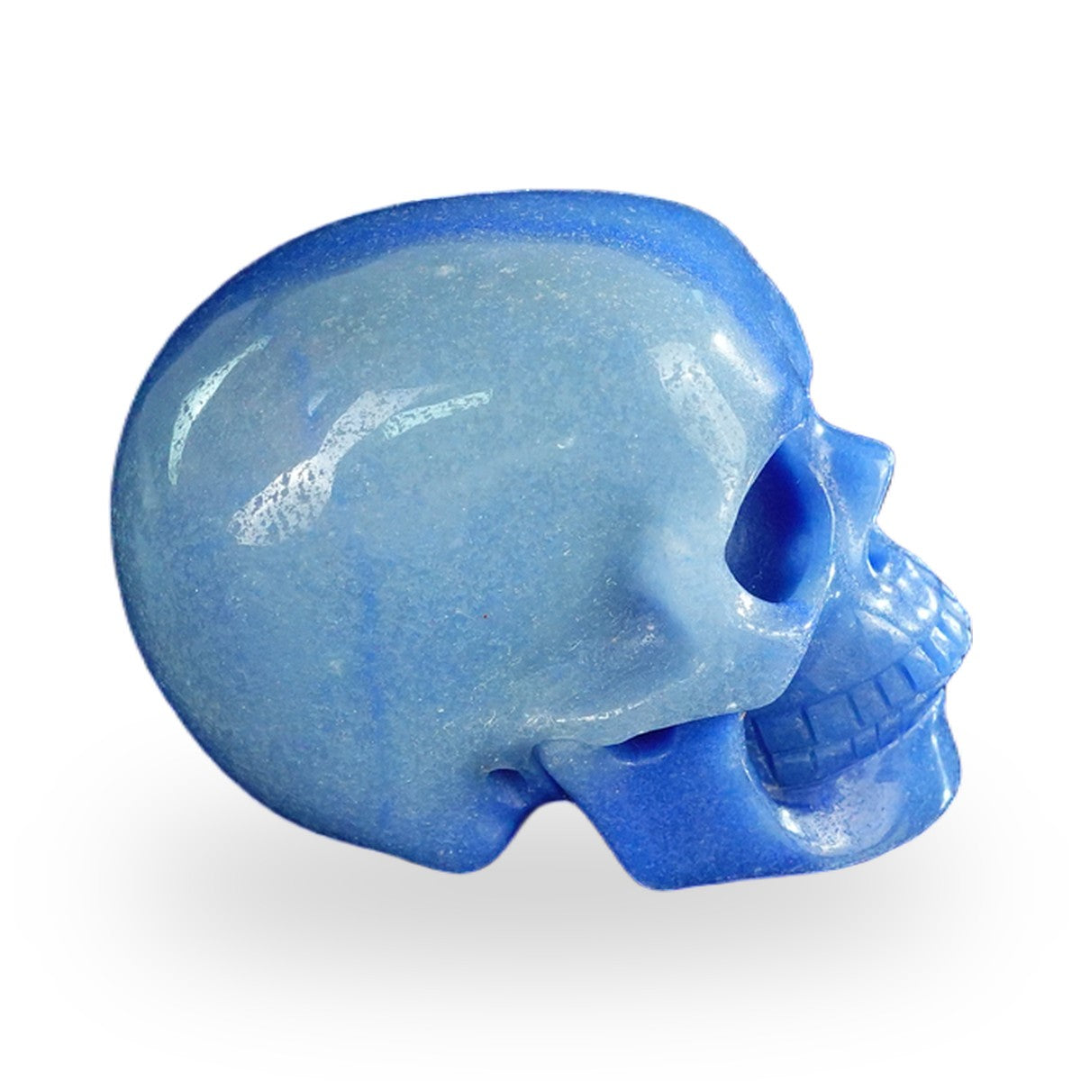 Blue Aventurine crystal skull 2.2" SKH20BA05 photo 4
