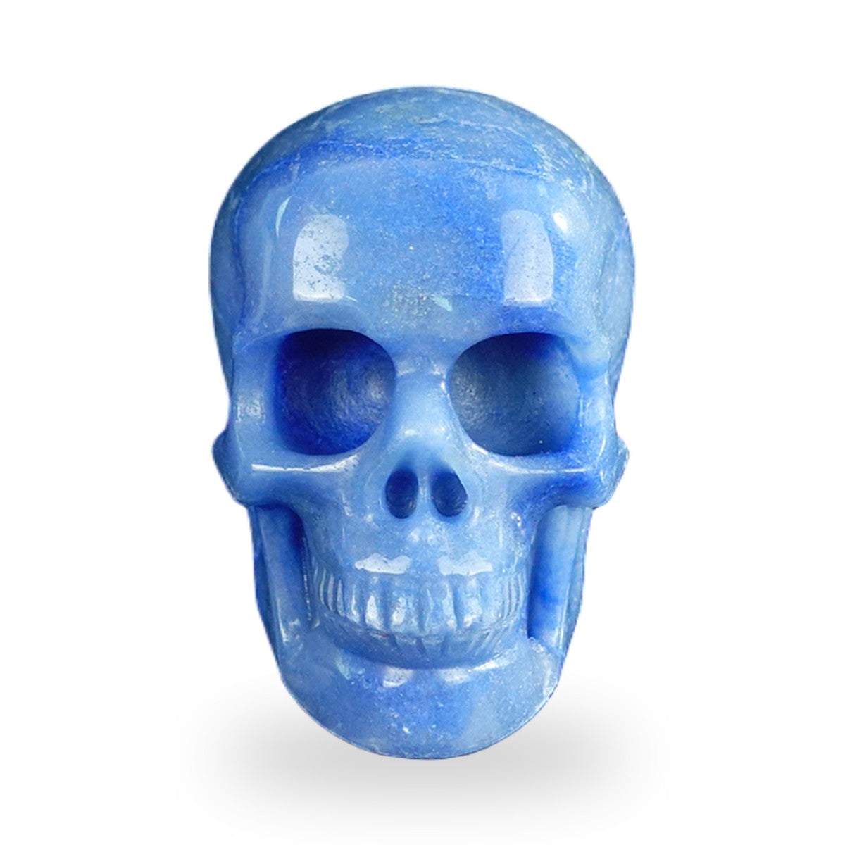 Blue Aventurine crystal skull 2.2" SKH20BA06 photo 1