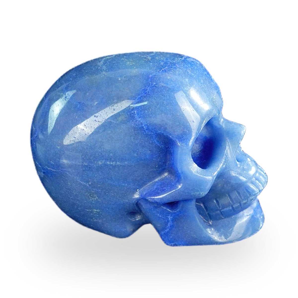 Blue Aventurine crystal skull 2.2" SKH20BA06 photo 4