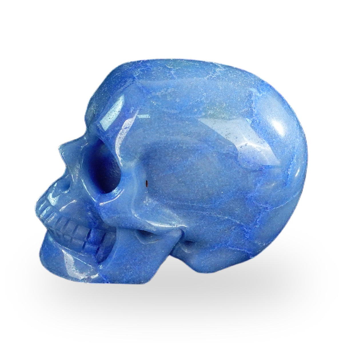 Blue Aventurine crystal skull 2.2" SKH20BA06 photo 6
