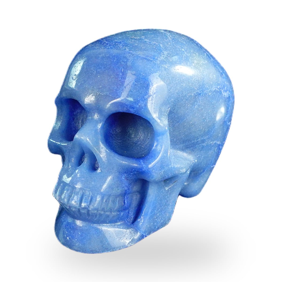 Blue Aventurine crystal skull 2.2" SKH20BA06 photo 7