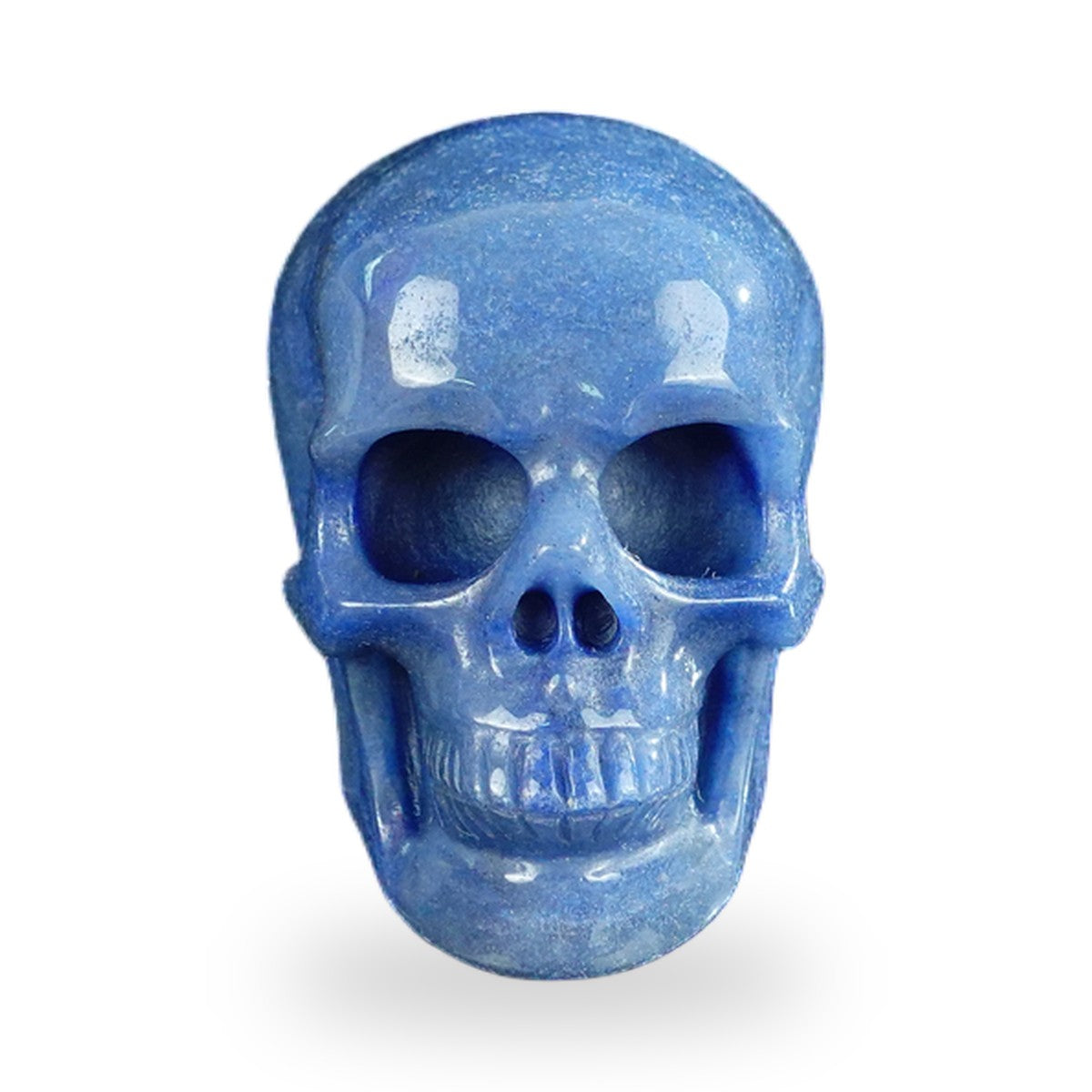 Blue Aventurine crystal skull 2.2" SKH20BA07 photo 1