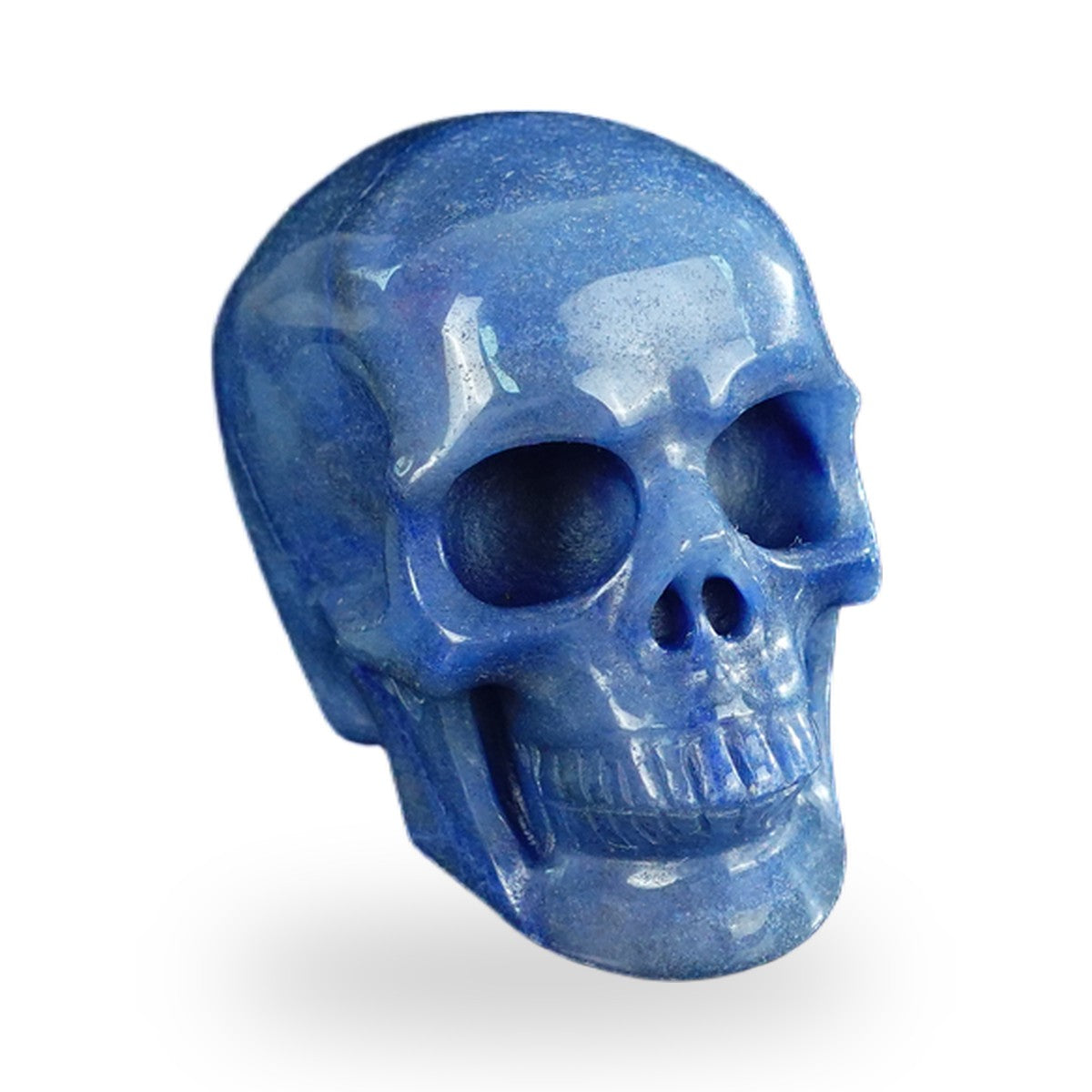 Blue Aventurine crystal skull 2.2" SKH20BA07 photo 2