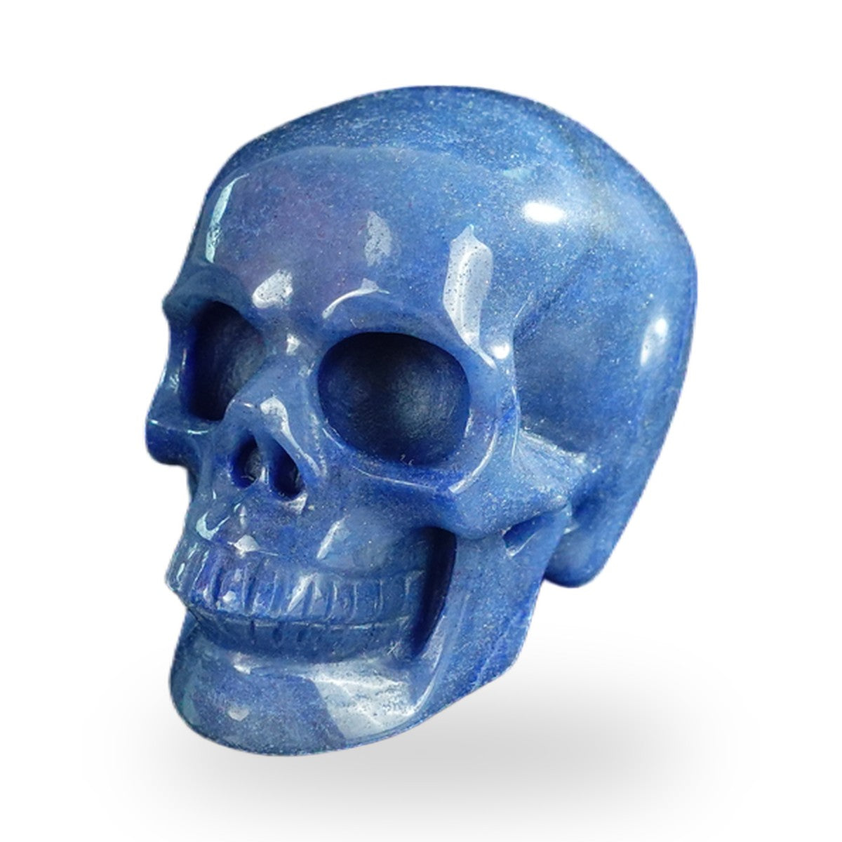 Blue Aventurine crystal skull 2.2" SKH20BA07 photo 7