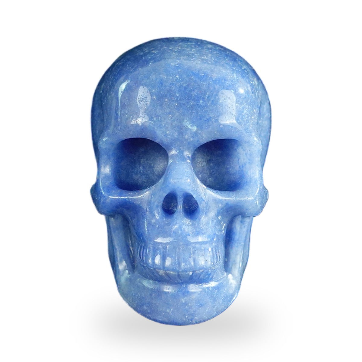 Blue Aventurine crystal skull 2.2" SKH20BA11 photo 1