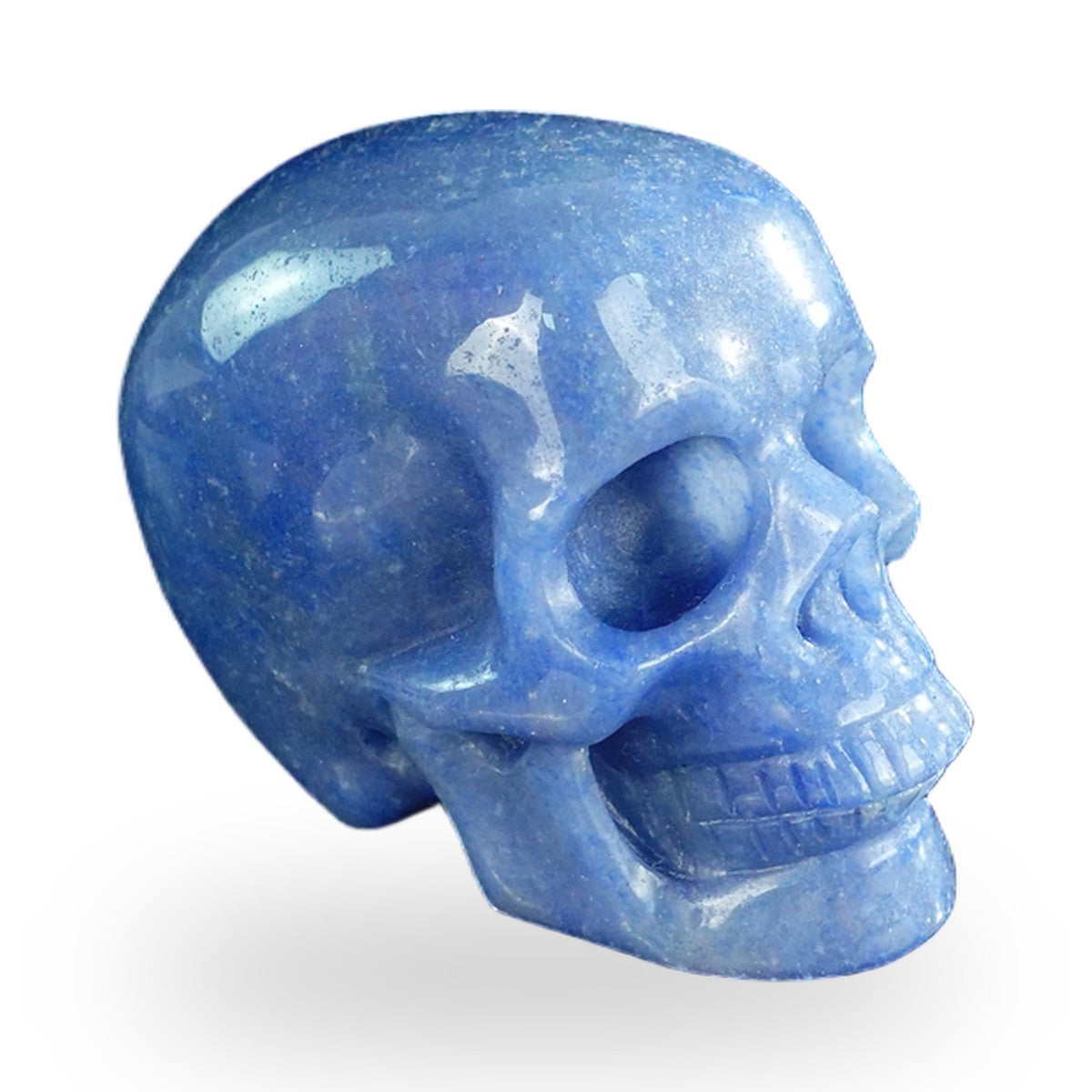 Blue Aventurine crystal skull 2.2" SKH20BA11 photo 3