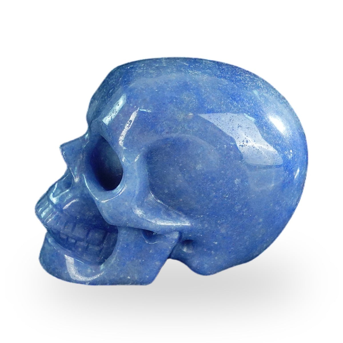 Blue Aventurine crystal skull 2.2" SKH20BA11 photo 6