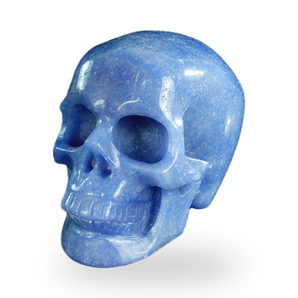 Blue Aventurine crystal skull 2.2" SKH20BA11 photo 7