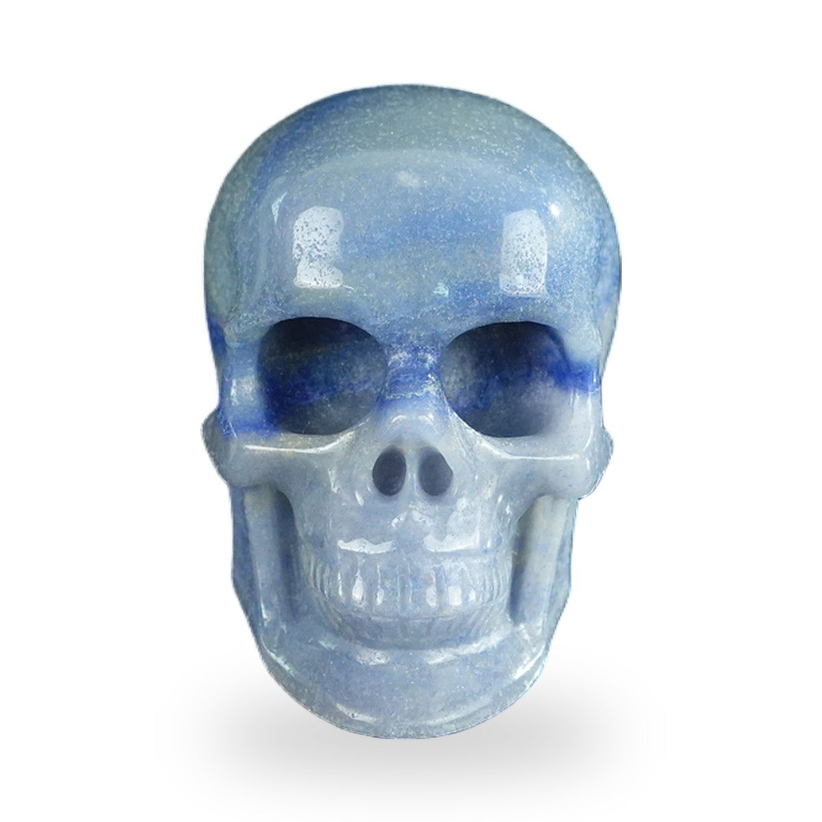 Blue Aventurine crystal skull 2.2" SKH20BA12 photo 1