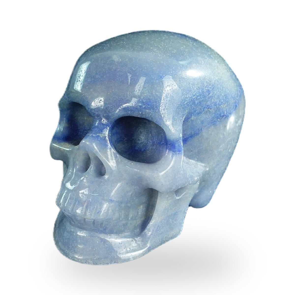 Blue Aventurine crystal skull 2.2" SKH20BA12 photo 7