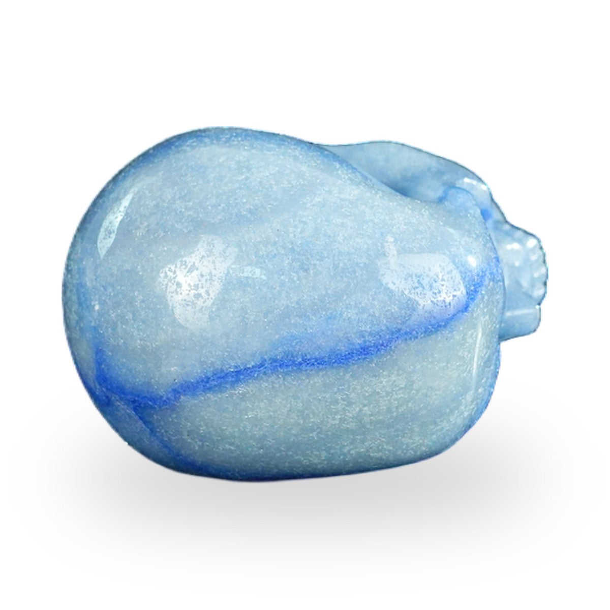 Blue Aventurine crystal skull 2.2" SKH20BA13 photo 8