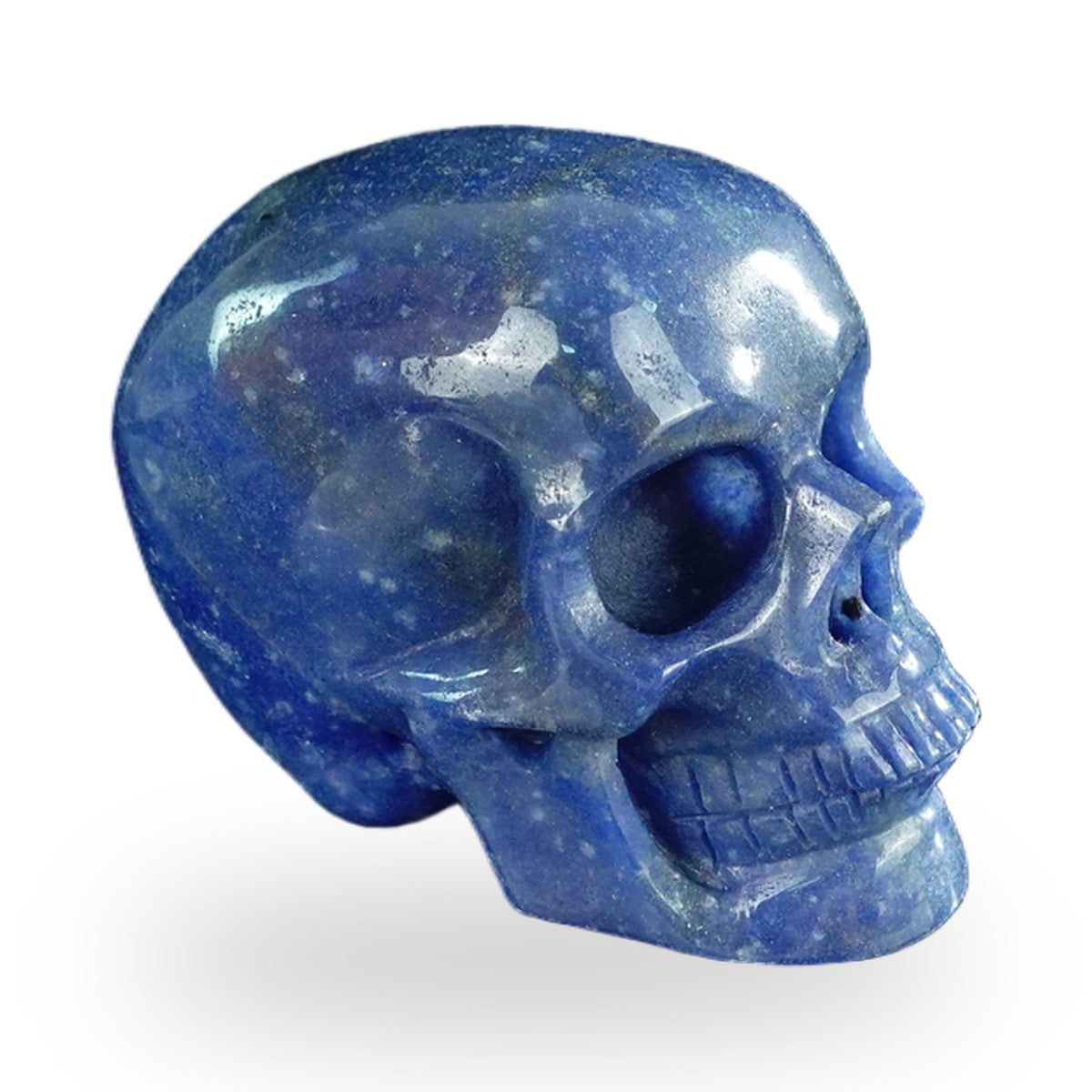 Blue Aventurine crystal skull 2.2" SKH20BA14 photo 3