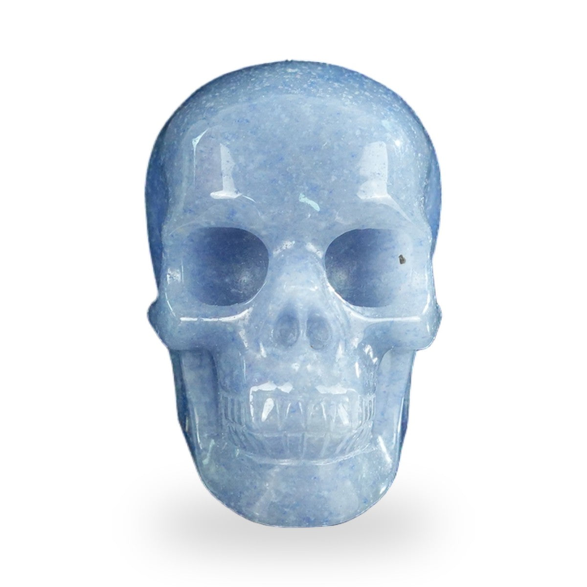 Blue Aventurine crystal skull 2.2" SKH20BA15 photo 1