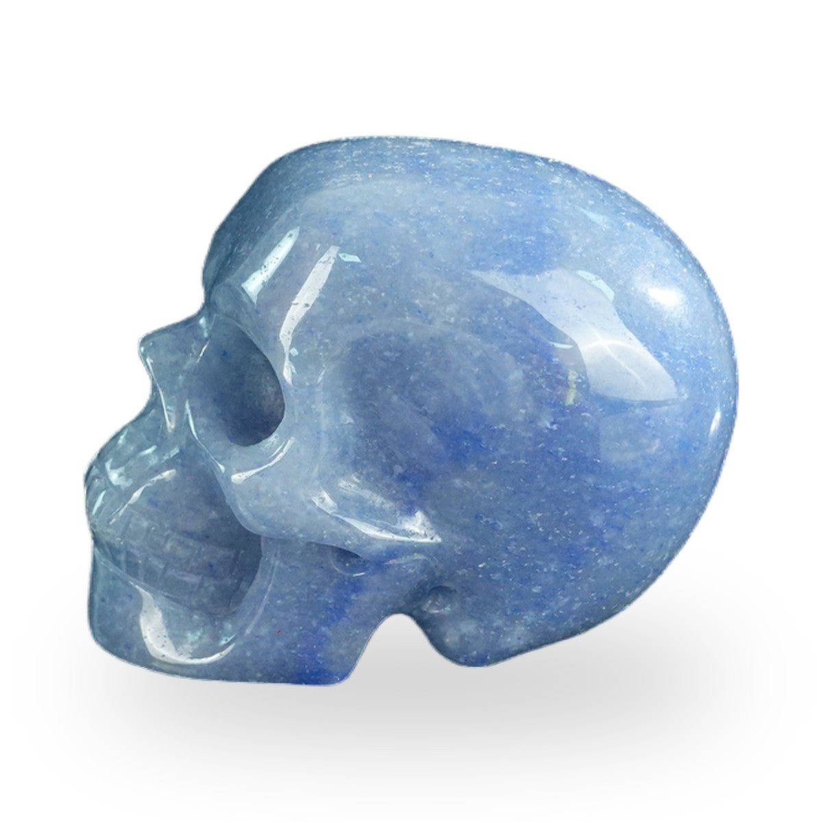 Blue Aventurine crystal skull 2.2" SKH20BA15 photo 7