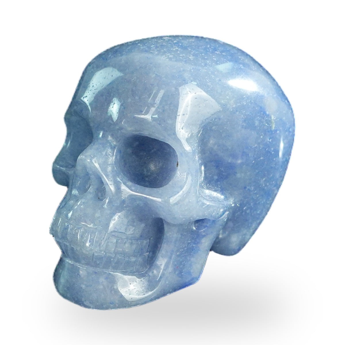 Blue Aventurine crystal skull 2.2" SKH20BA15 photo 8