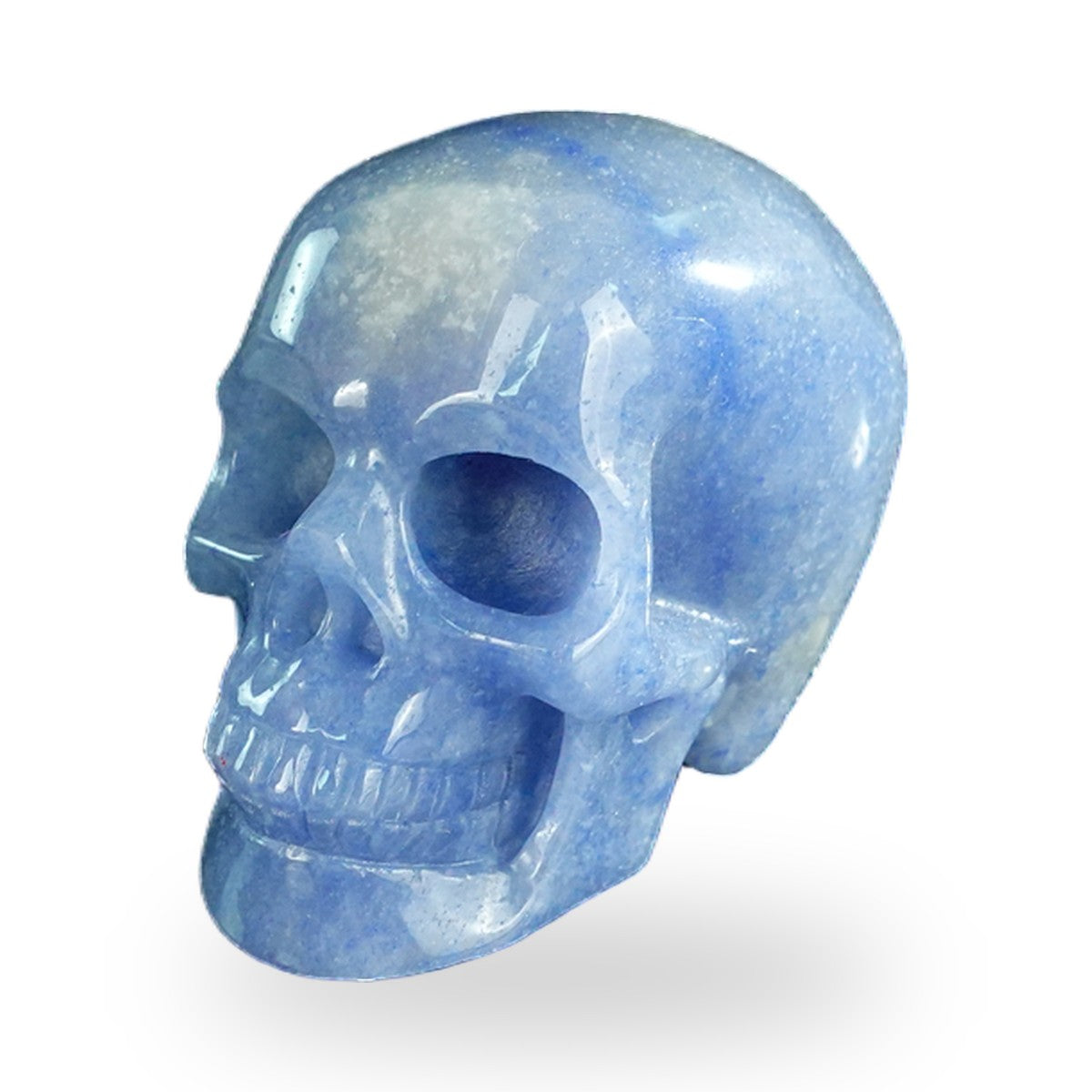 Blue Aventurine crystal skull 2.2" SKH20BA16 photo 7