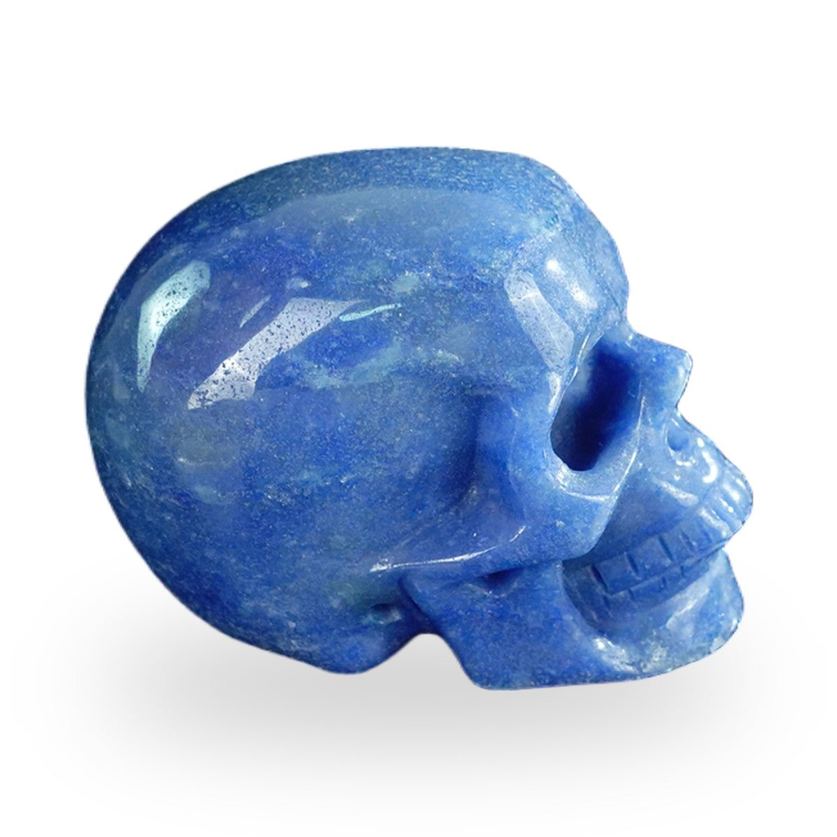 Blue Aventurine crystal skull 2.2" SKH20BA17 photo 4