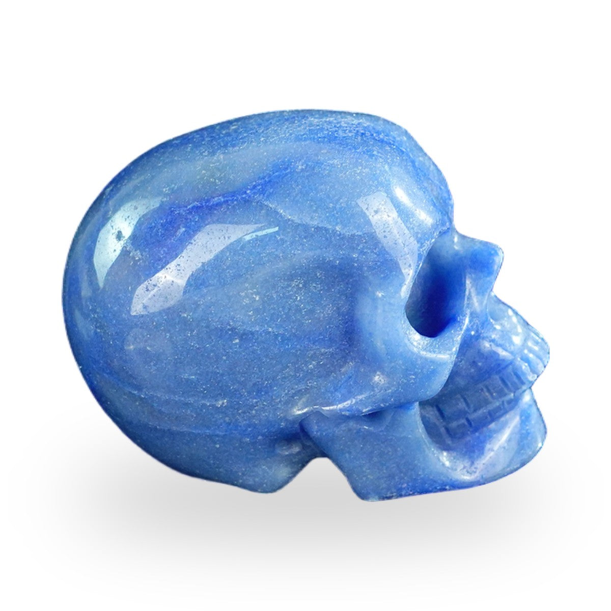 Blue Aventurine crystal skull 2.2" SKH20BA18 photo 4