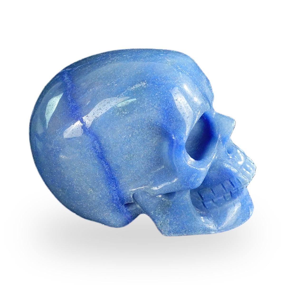 Blue Aventurine crystal skull 2.2" SKH20BA19 photo 4