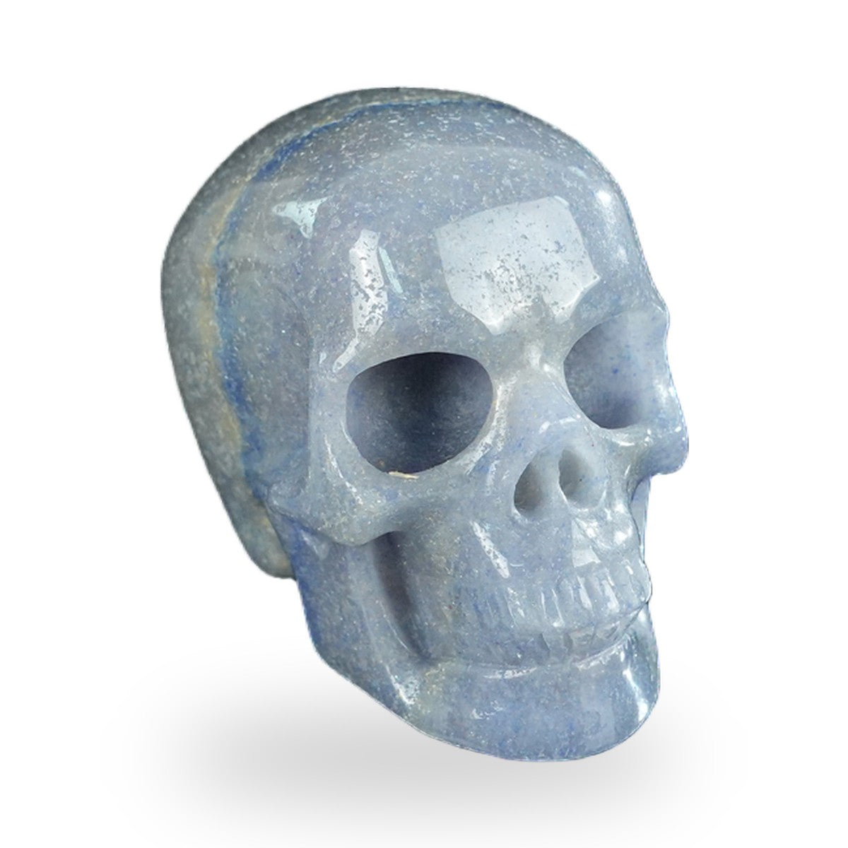 Blue Aventurine crystal skull 2.2" SKH20BA20 photo 2