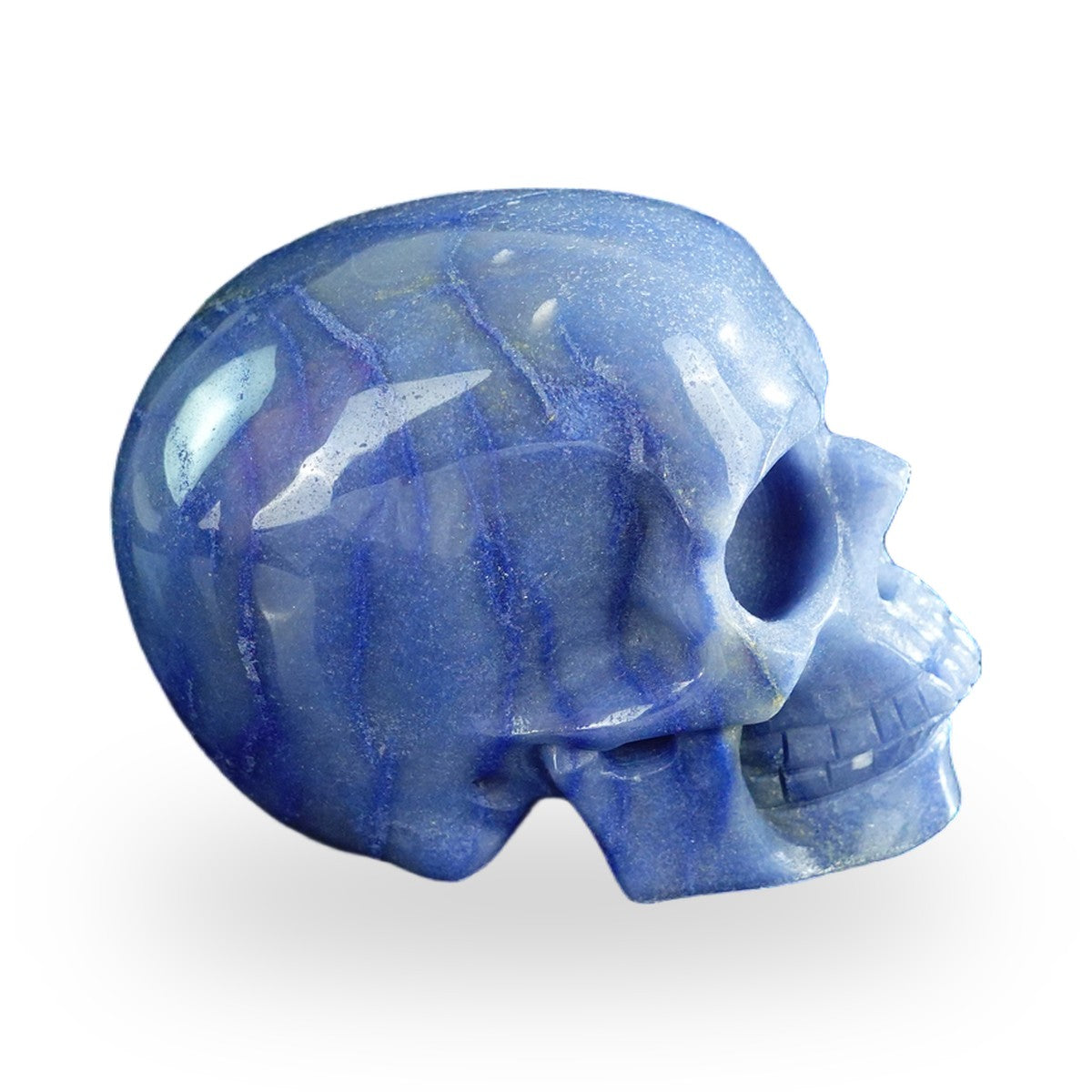 Blue Aventurine crystal skull 3" SKH30BA02 photo 6