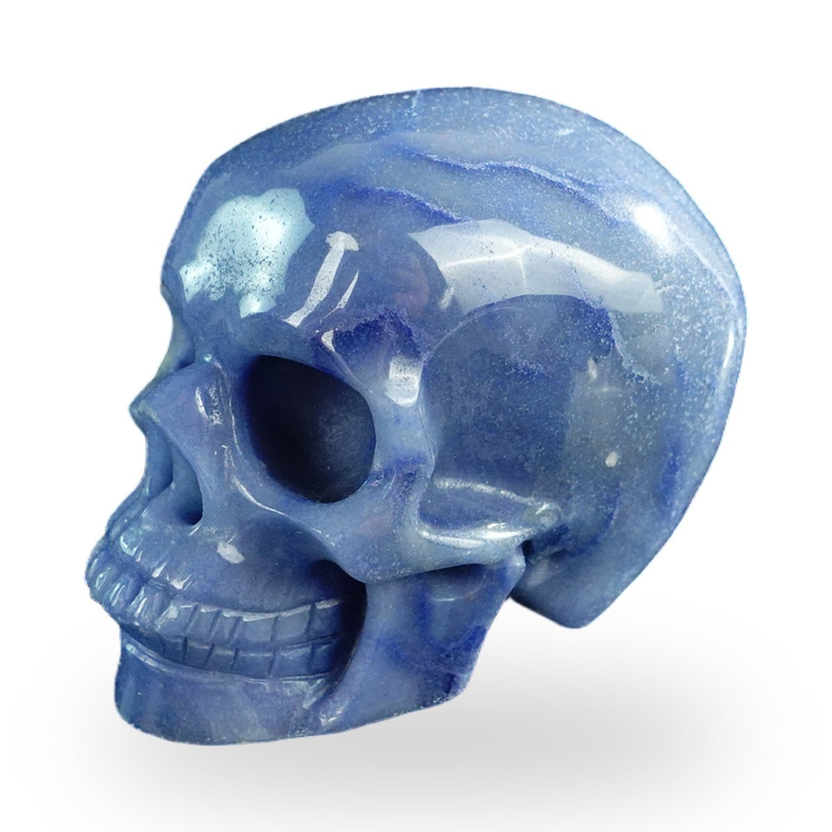 Blue Aventurine crystal skull 3" SKH30BA02 photo 8