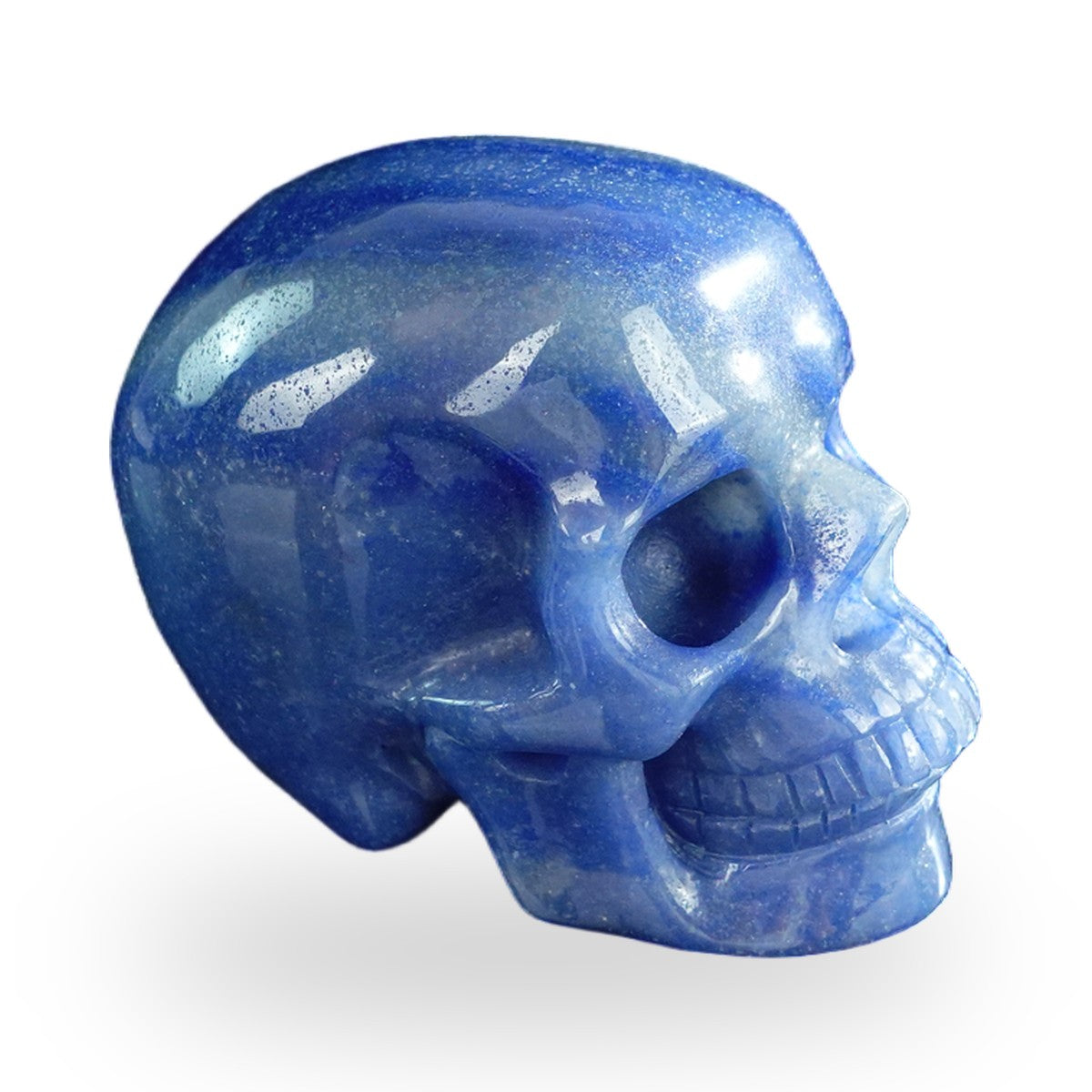 Blue Aventurine crystal skull 3" SKH30BA03 photo 4